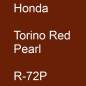 Preview: Honda, Torino Red Pearl, R-72P.